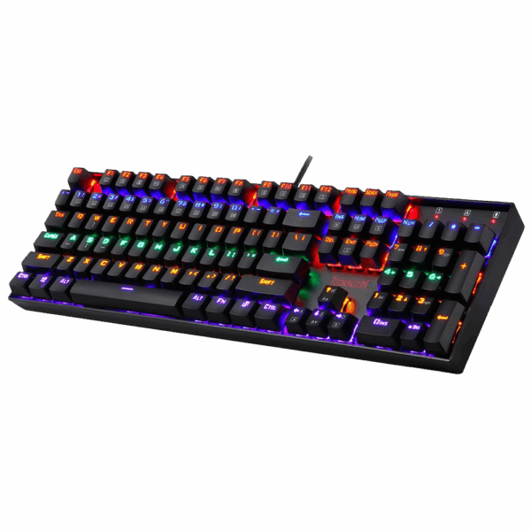 Redragon Vara K551-104 Wired Mechanical Keyboard Rainbow Black (Red Switch)