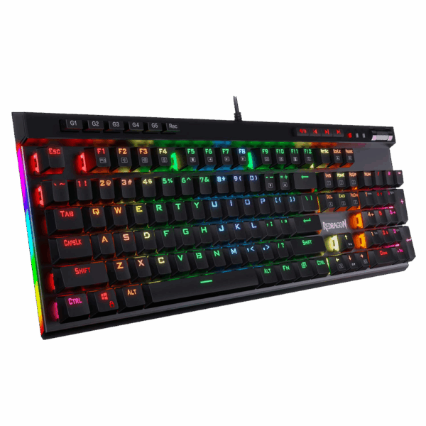 Redragon Vata K580 - 104 Anti Ghosting Keys Wired Mechanical Keyboard (Blue Switch)