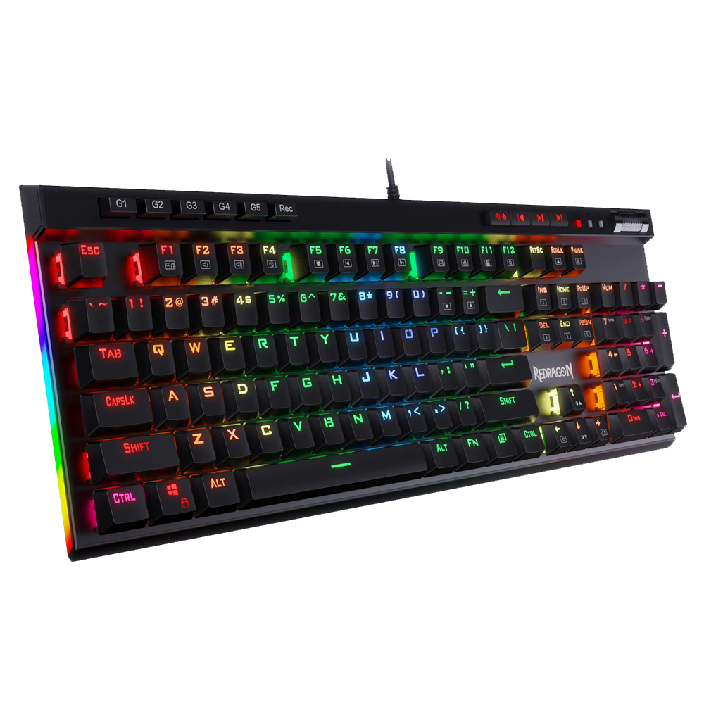 Redragon Vata K580 - 104 Anti Ghosting Keys Wired Mechanical Keyboard (Blue Switch)