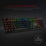 Redragon Vata K580 - 104 Anti Ghosting Keys Wired Mechanical Keyboard (Blue Switch)
