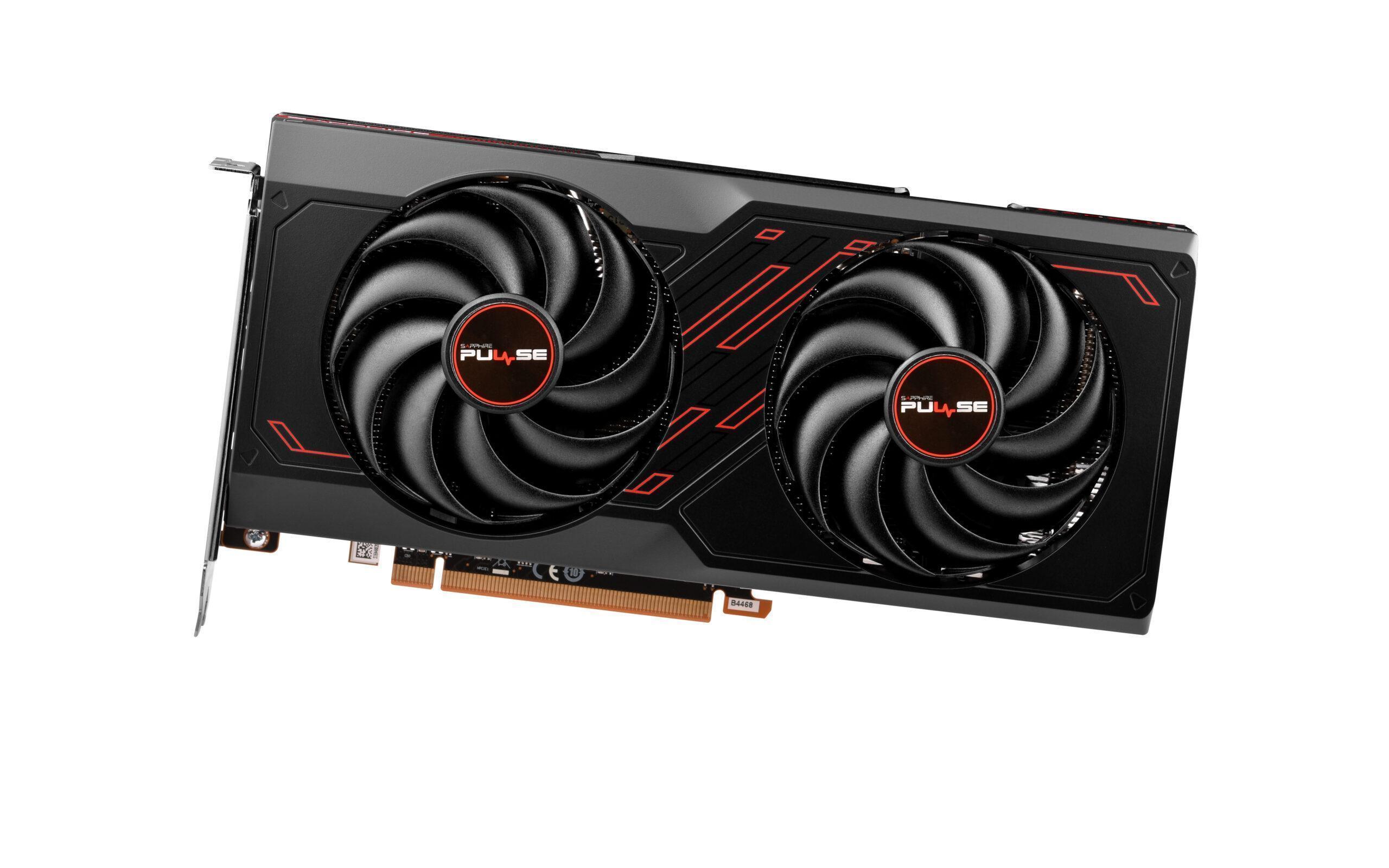 Sapphire Pulse Radeon RX 7600 8 GB GDDR6 Dual‑Fan Pulse Cooling PCIe 4.0