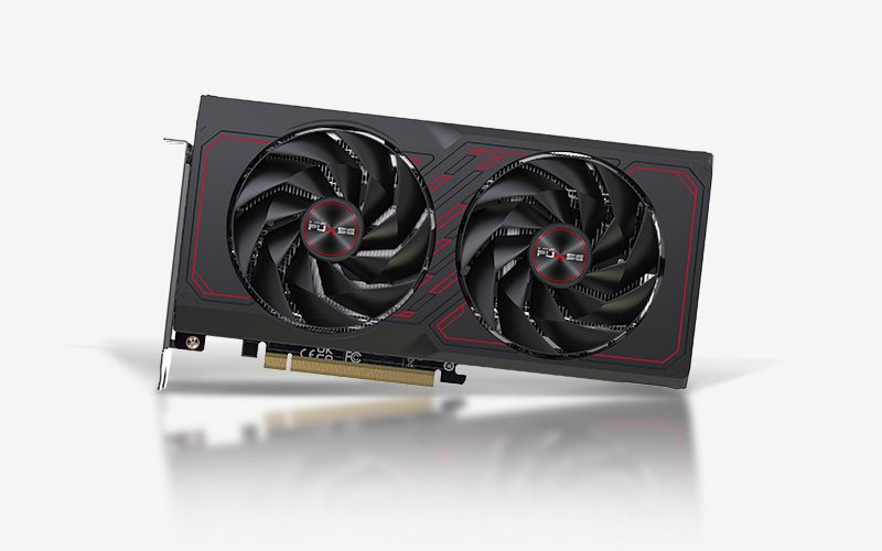 Sapphire Pulse Radeon RX 7600 XT 16 GB GDDR6 Dual‑Fan Pulse Cooling PCIe 4.0