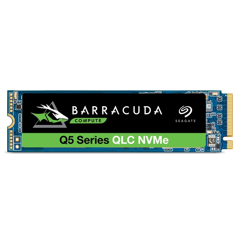 Seagate Barracuda Q5 500GB PCIe Gen3 NVMe M.2 2280 SSD – Up to 2400MB/s