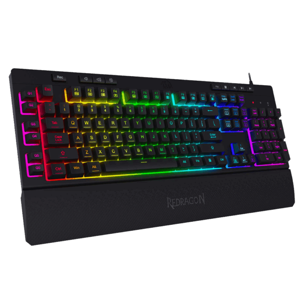 Redragon Shiva K512-Wired Membrane Keyboard RGB Black