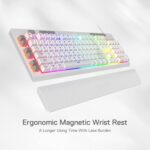 Redragon Shiva K512-Wired Membrane Keyboard RGB White