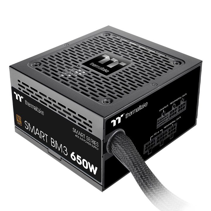 Thermaltake Smart BM3 650 W 80 Plus Bronze Non‑Modular PSU – TT Premium Edition