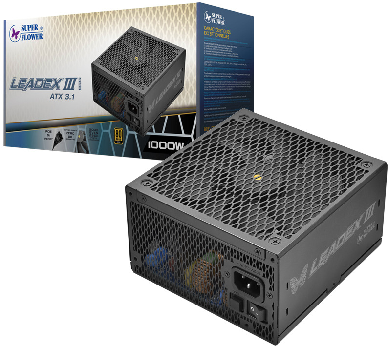 Super Flower Leadex III GOLD-1000W ATX3.1, PCIe5.1