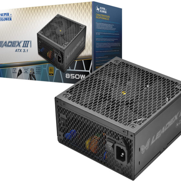 Super Flower Leadex III GOLD-850W ATX3.1, PCIe5.1