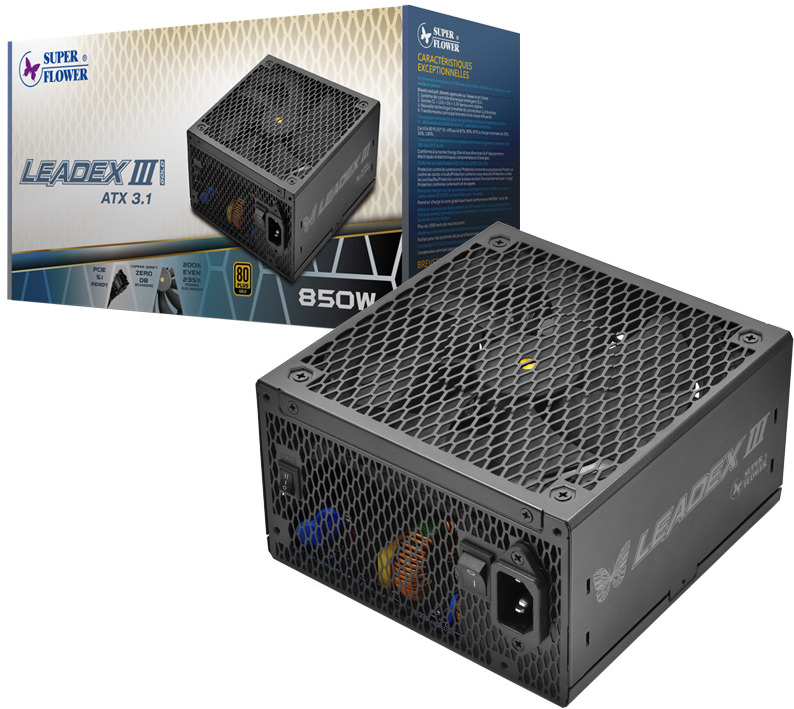 Super Flower Leadex III GOLD-850W ATX3.1, PCIe5.1