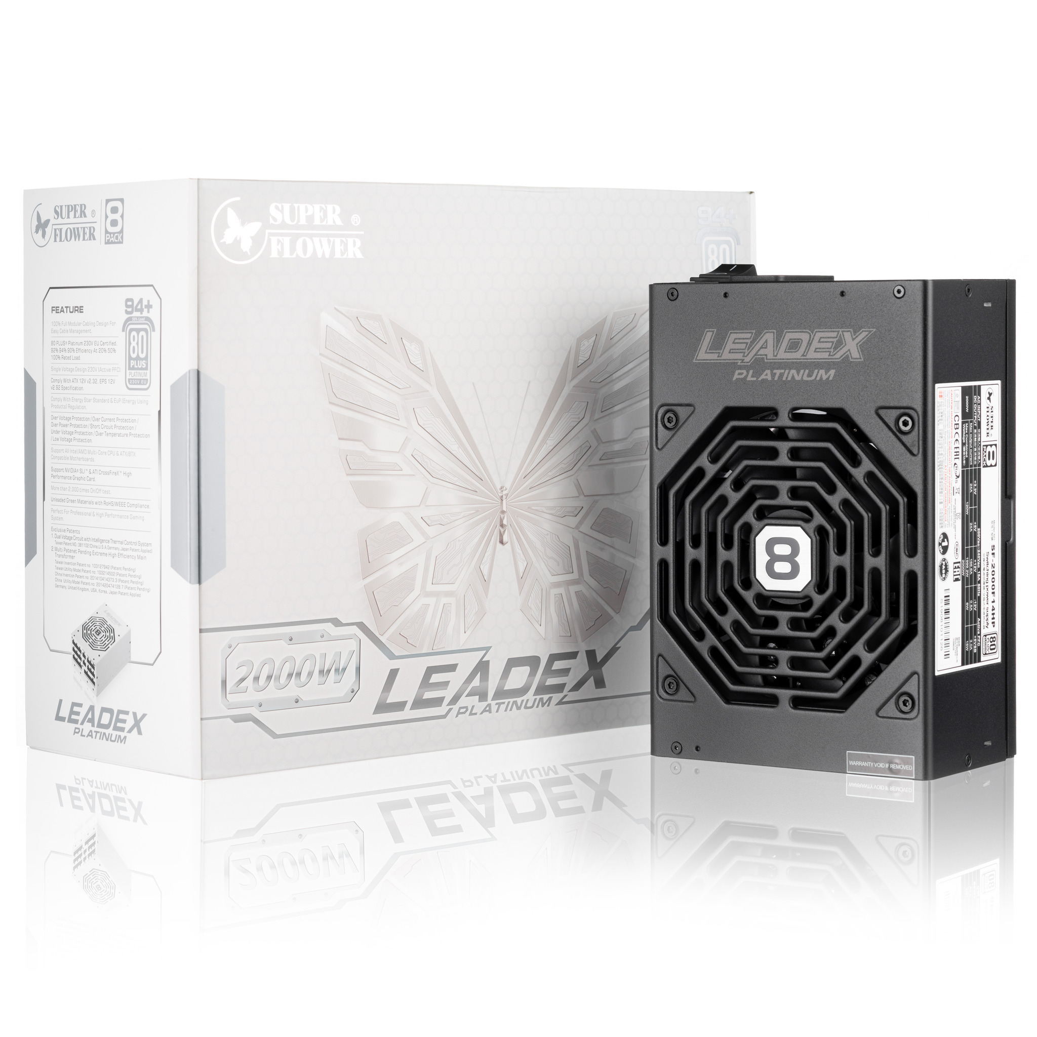 Super Flower SF-2000F14HP Leadex Platinum 2000W ,PCIe5.0