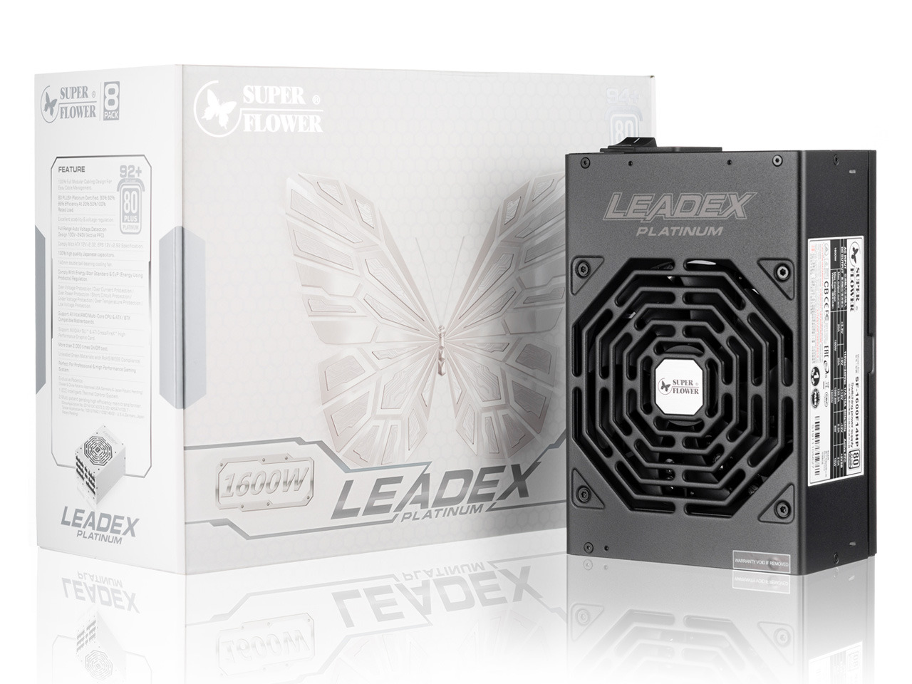 Super Flower SF-1600F14HP Leadex PLATINUM 1600W , PCIe5.0