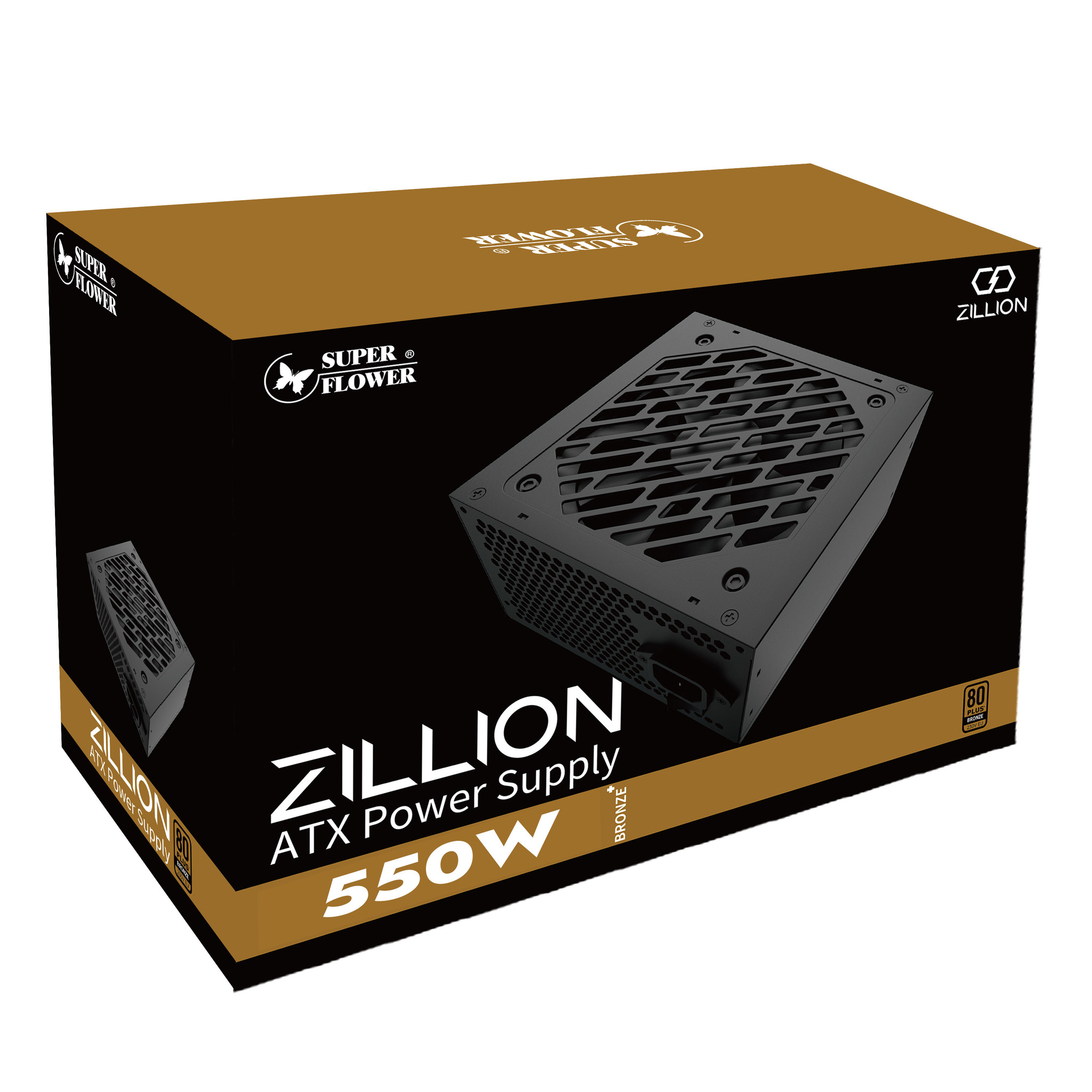 Superflower 550W Zillion Bronze Power Supply