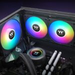 Thermaltake CT120 EX ARGB Reverse PC Cooling Fan (3-Fan Pack), Magnetic Connection, 5V Motherboard Sync, 16.8 Million Colors 9 Addressable LEDs, 120 mm Case/Radiator Fan - Image 6