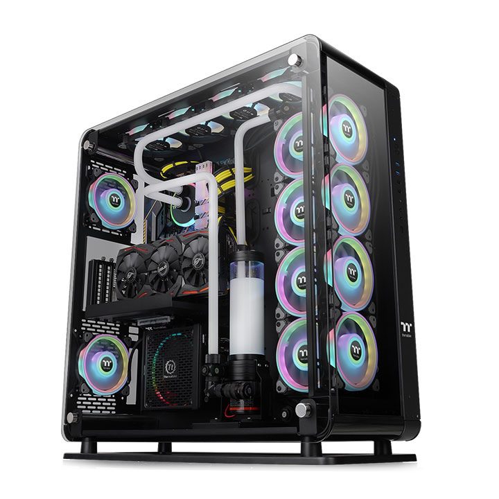 Thermaltake Core P8 – Full Tower Tempered Glass Convertible Chassis
