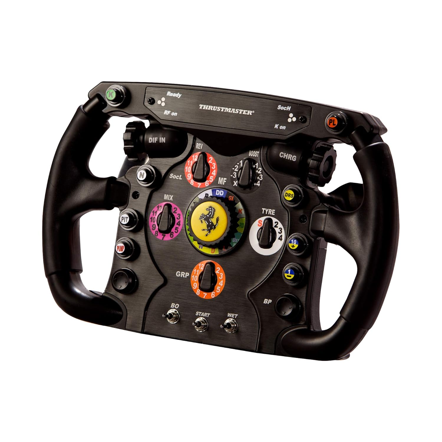 Thrustmaster Ferrari F1 Wheel Add On Full Scale Replica, Officially Licensed by Ferrari, Compatible with Thrustmaster T-Series