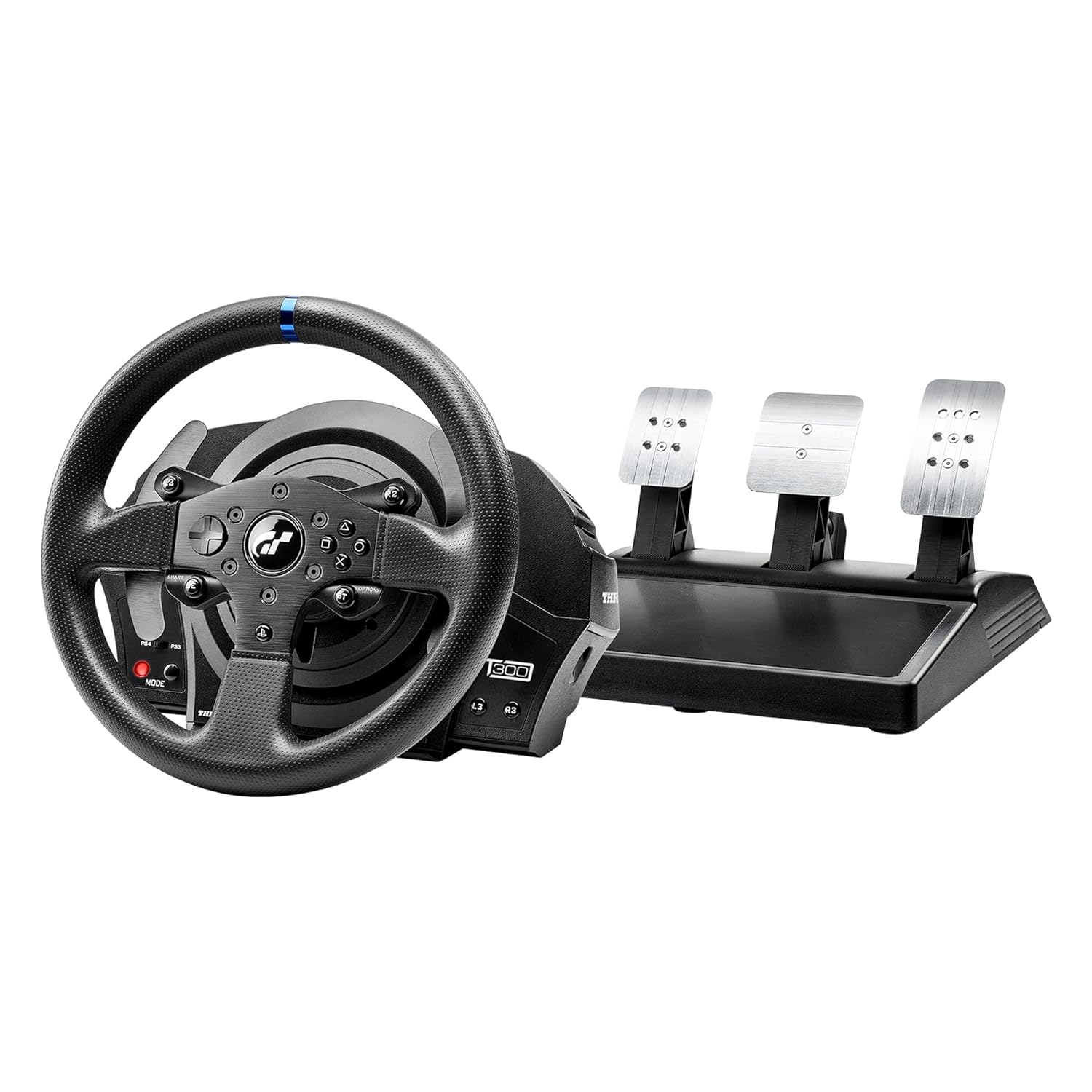 Thrustmaster T300 RS GT Edition Racing Wheel – Force Feedback, 1080° Rotation, GT Edition Pedal Set