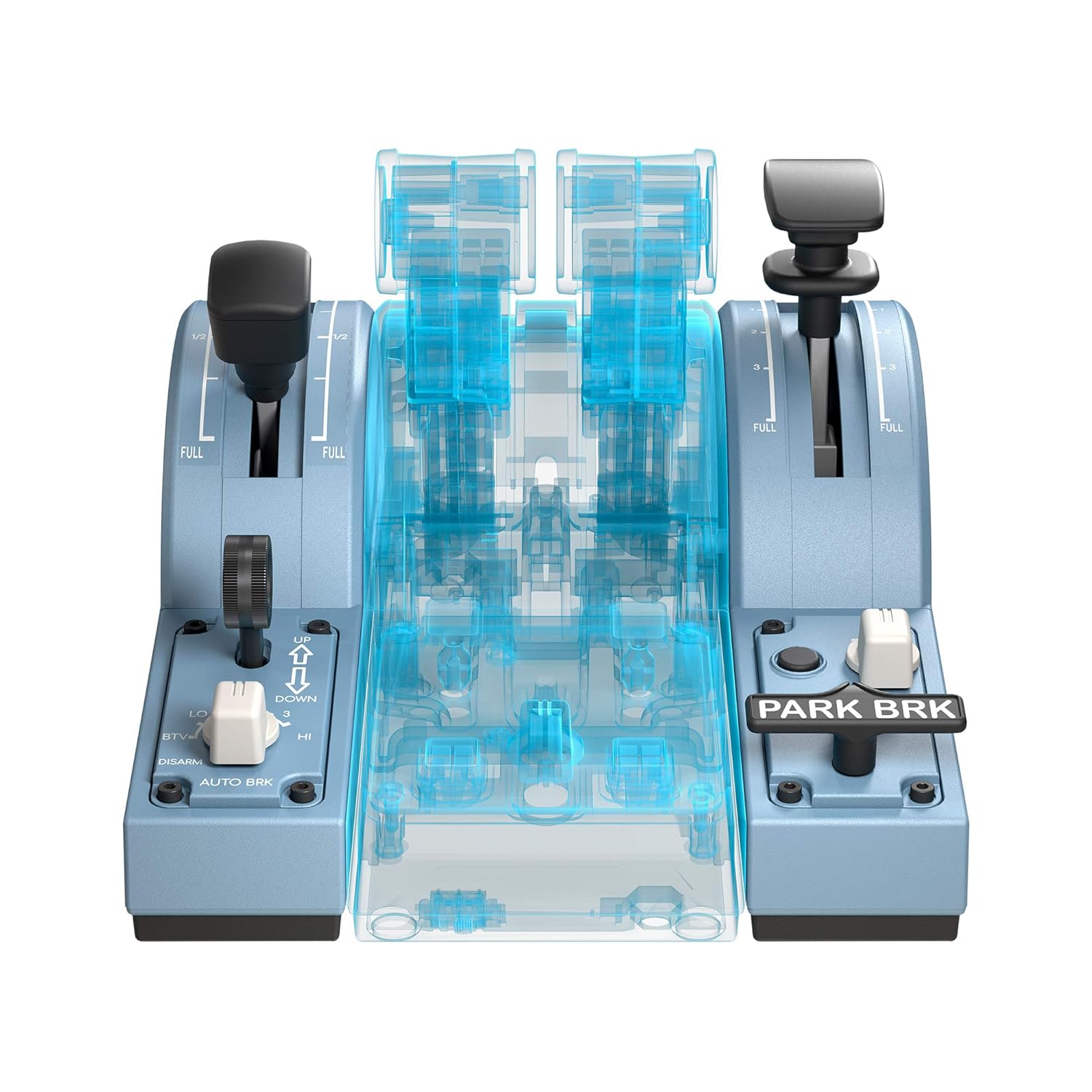 Thrustmaster TCA Quadrant Add-On Airbus Edition – Official Airbus Licensed Flight Throttle Quadrant