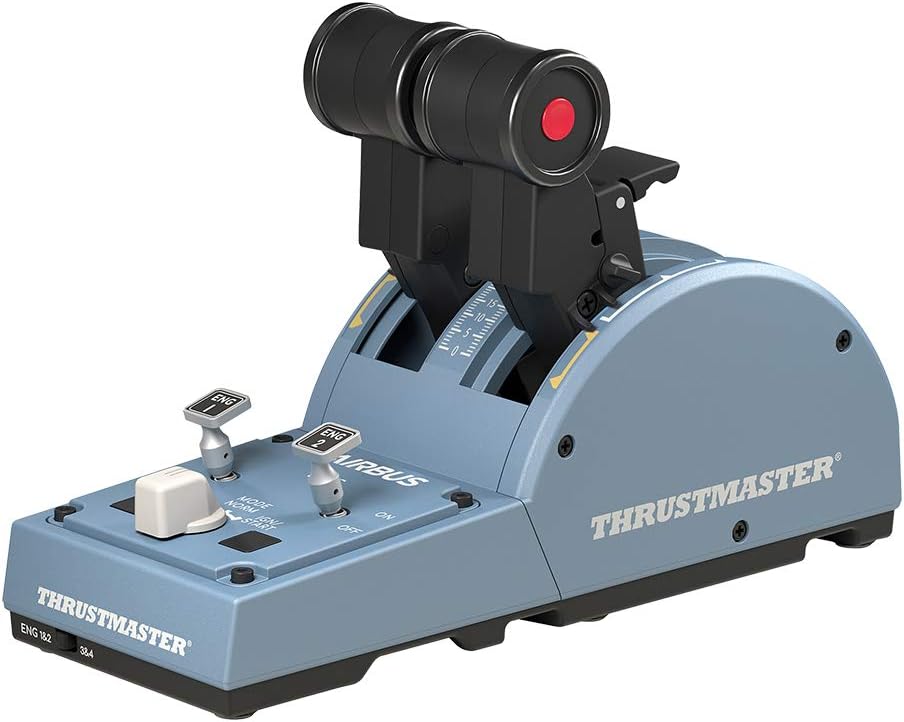 Thrustmaster TCA Quadrant Airbus Edition WW Version – Official Airbus Licensed Flight Throttle Quadrant