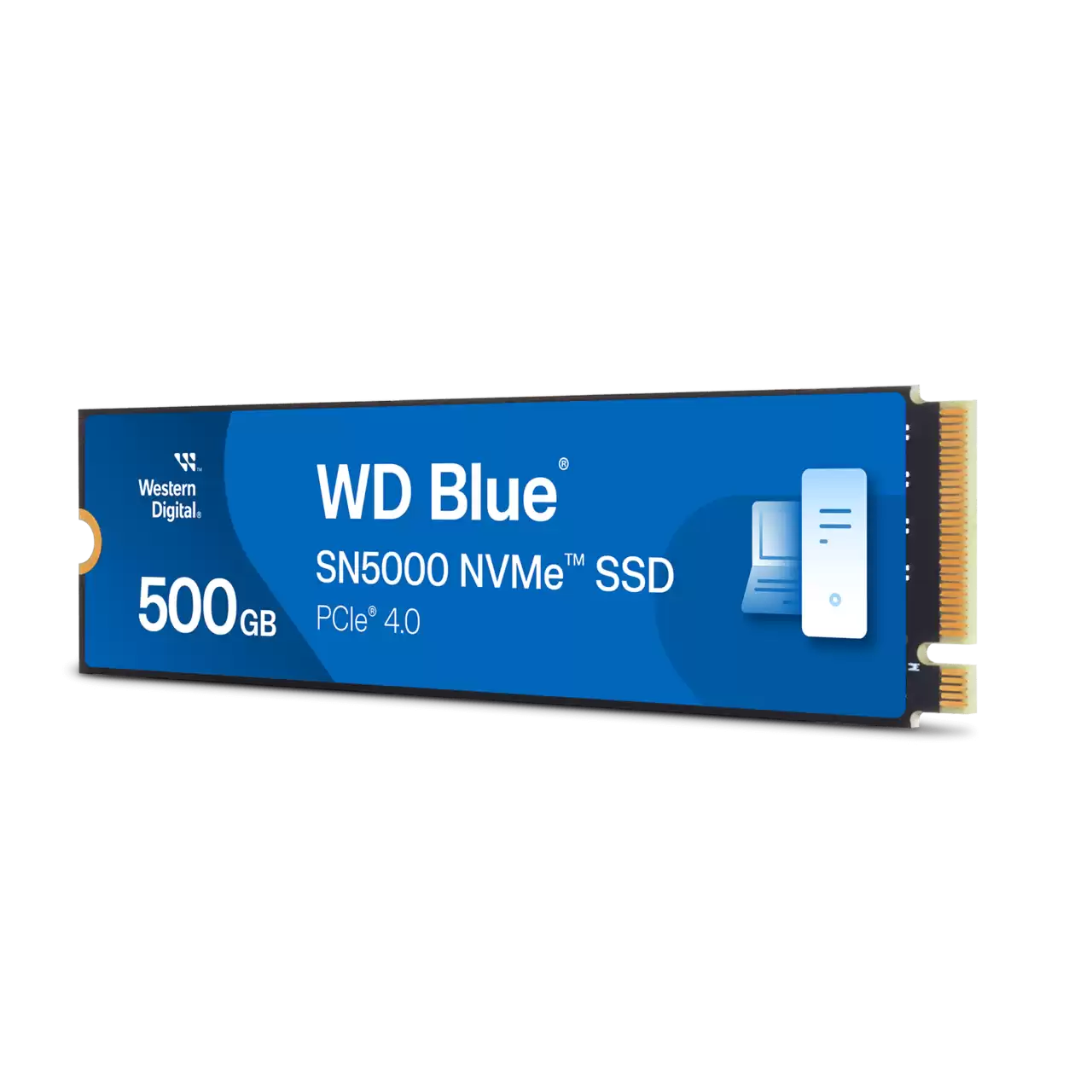 Western Digital Blue SN5000 1TB NVMe M.2 2280 PCIe Gen4 SSD – Up to 5000MB/s
