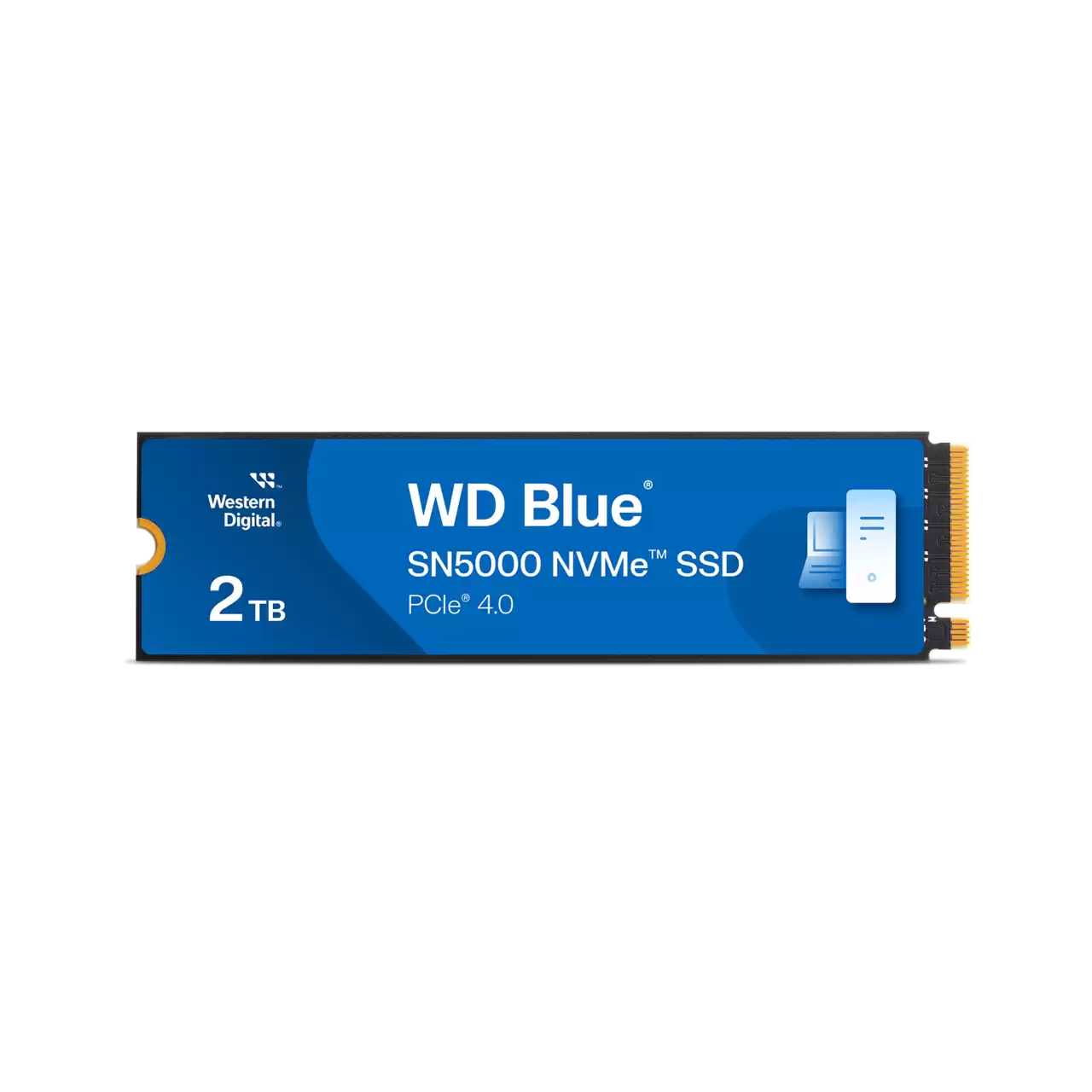 Western Digital Blue SN5000 2TB NVMe M.2 2280 PCIe Gen4 SSD – Up to 5000MB/s