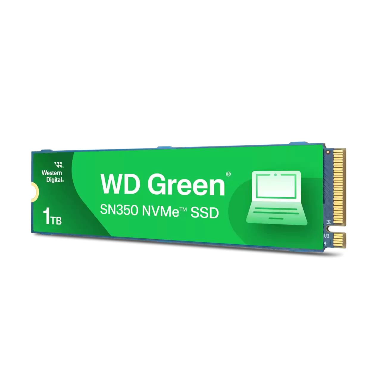 Western Digital Green SN350 NVMe SSD – 1TB, PCIe Gen3 3200MB/s