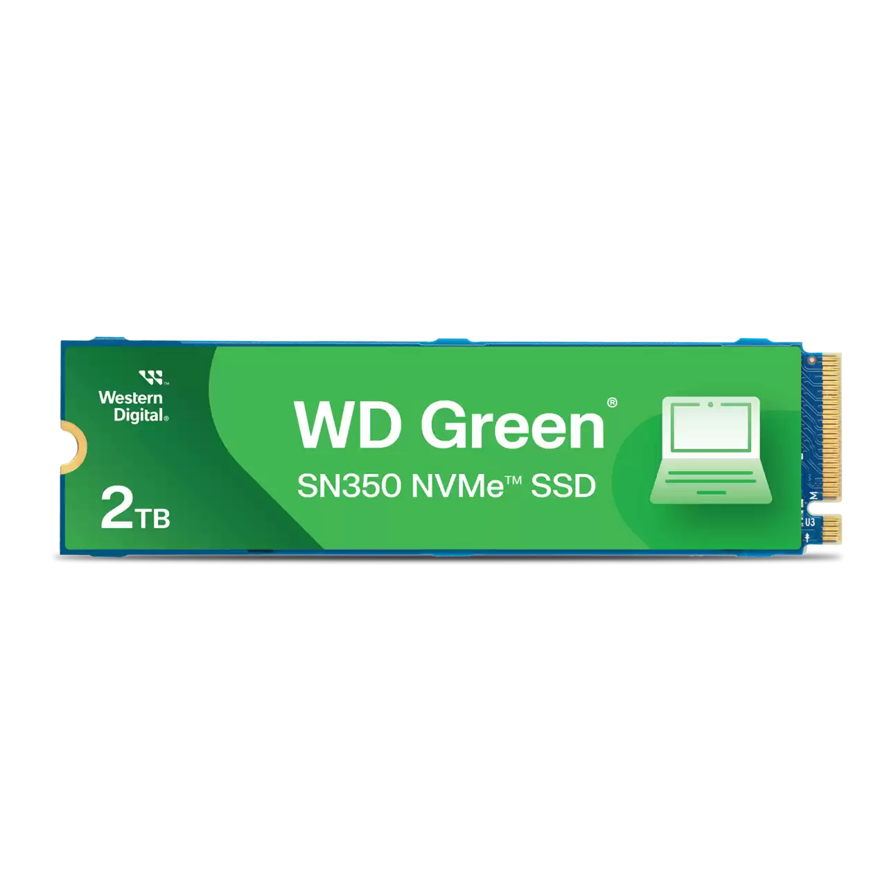 Western Digital Green SN350 NVMe SSD – 2TB, PCIe Gen3, Up to 3200MB/s