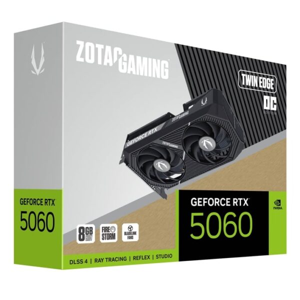 ZOTAC Gaming GeForce RTX 5060 Twin Edge OC Graphics Card