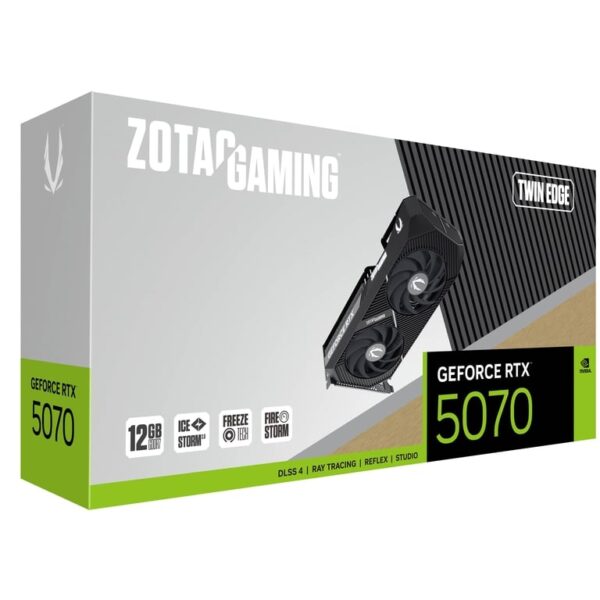 ZOTAC Gaming GeForce RTX 5070 Twin Edge Graphics Card