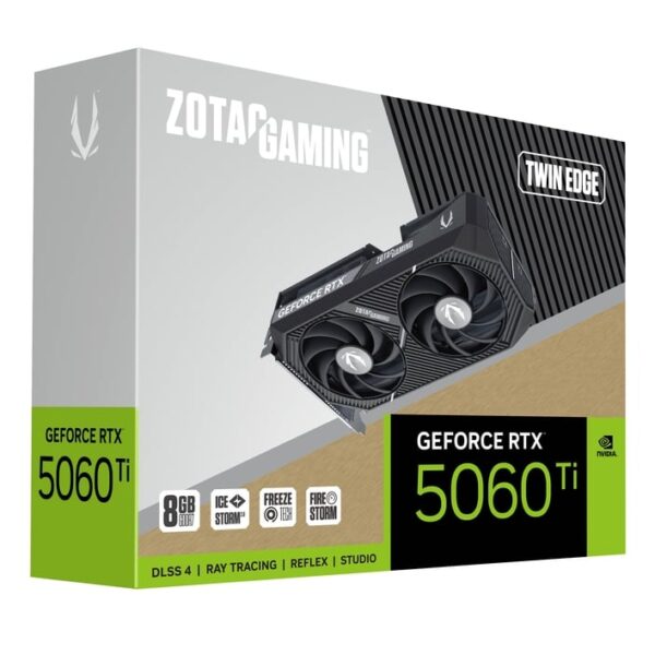 Zotac Gaming GeForce RTX 5060 Ti 8GB Twin Edge Graphics Card 1