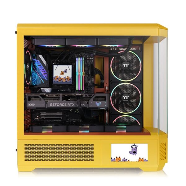 Thermaltake View 600 TG Full Tower Chassis - FAN and LCD NOT INCLUDED (OPTIONAL)