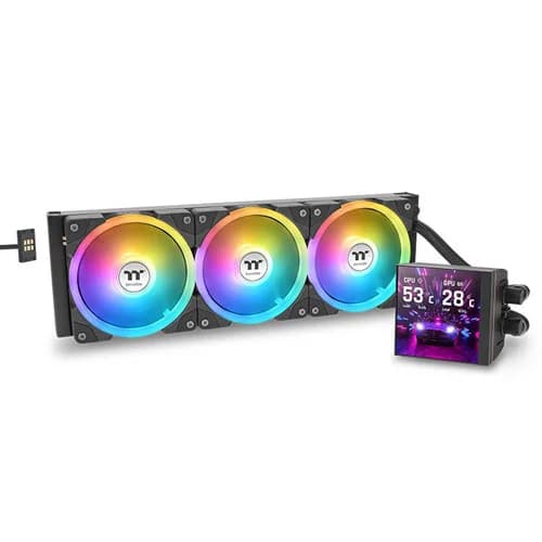 Thermaltake Magfloe 360 Ultra ARGB Sync CPU Liquid Cooler Black