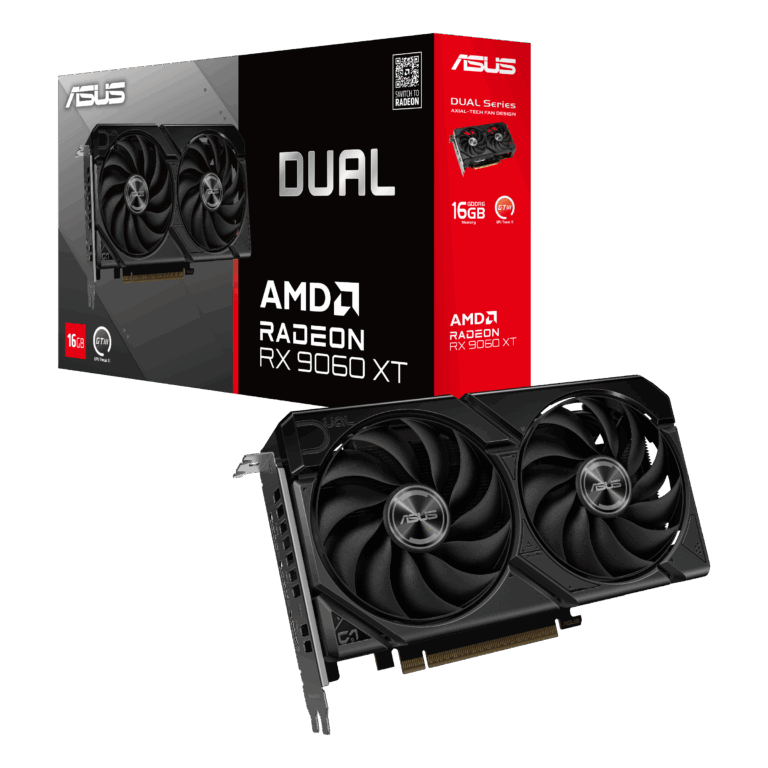 Asus Dual Radeon RX 9060 XT 16GB GDDR6