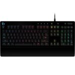 Logitech G G213 Prodigy USB Gaming Keyboard with LIGHTSYNC RGB Backlit Keys, Spill-Resistant, Customizable Keys, Dedicated Multi-Media Keys (Black)