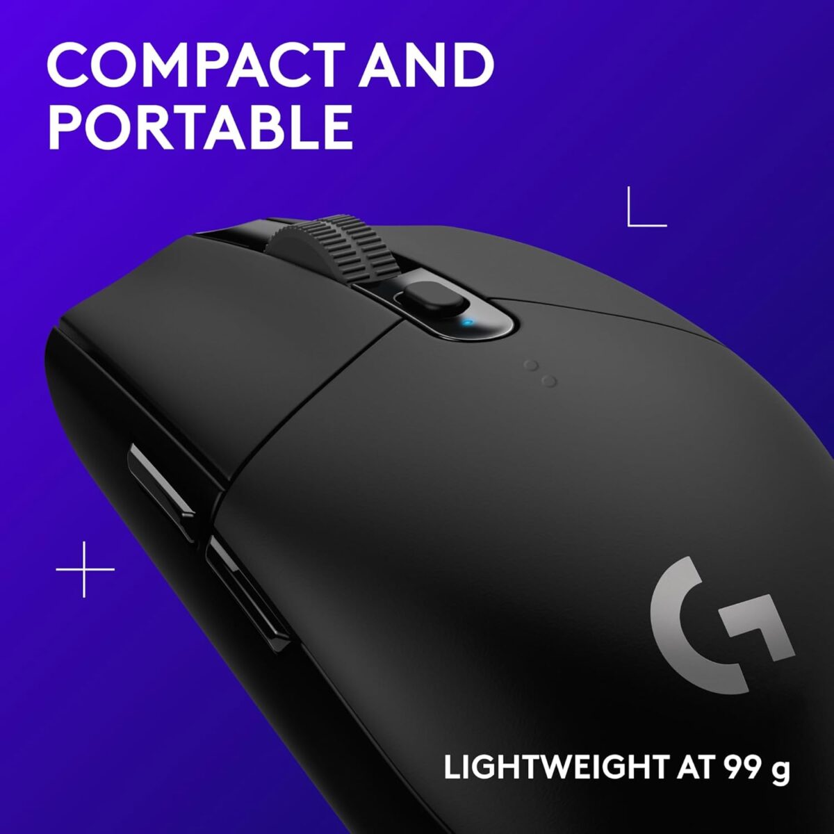 Logitech G305 Lightspeed Wireless Gaming Mouse - Black - Image 3