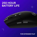 Logitech G305 Lightspeed Wireless Gaming Mouse - Black - Image 6