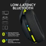 Logitech G435 Light Speed and Lightweight Gaming Bluetooth Wireless Over Ear Headphones with Mic, 18H Battery, Compatible for Dolby Atmos, Pc, Ps4, Ps5, Mobile - Image 8