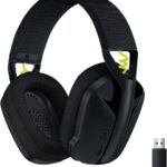 Logitech G435 Lightspeed Lightweight Gaming Bluetooth Wireless Over Ear Headphones