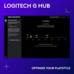 Logitech G203 Wired Gaming Mouse, 8,000 DPI, Rainbow Optical Effect LIGHTSYNC RGB, 6 Programmable Buttons, On-Board Memory, Screen Mapping, PC/Mac Computer and Laptop Compatible - White - Image 5