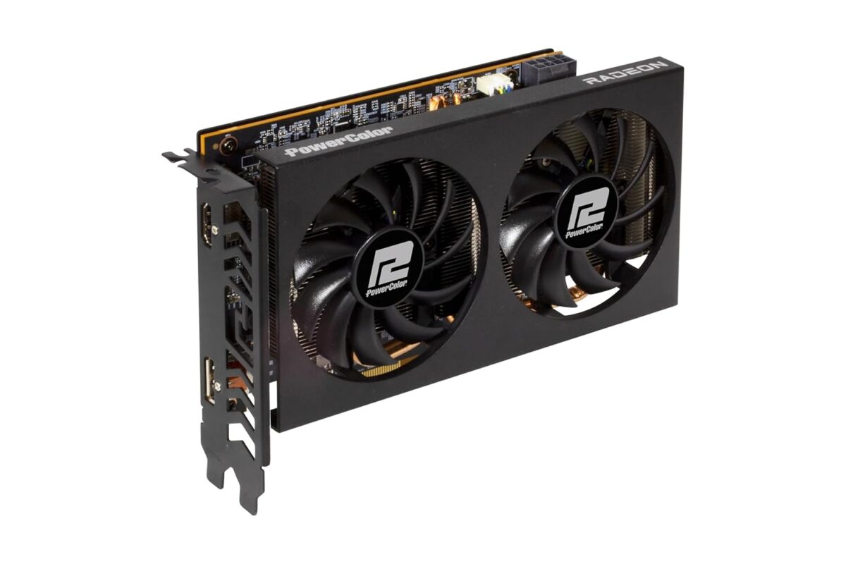 PowerColor Fighter Radeon RX 6500 XT 8GB GDDR6, Compact RDNA 2 Graphics Power for 1080p Gaming - Image 4