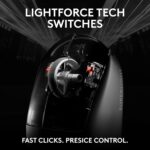 Logitech G PRO X Superlight 2 Lightspeed Wireless Gaming Mouse, Lightweight, LIGHTFORCE Hybrid Switches, Hero 2 Sensor, 32,000 DPI, 5 Programmable Buttons, USB-C Charging, PC & Mac - Black - Image 7
