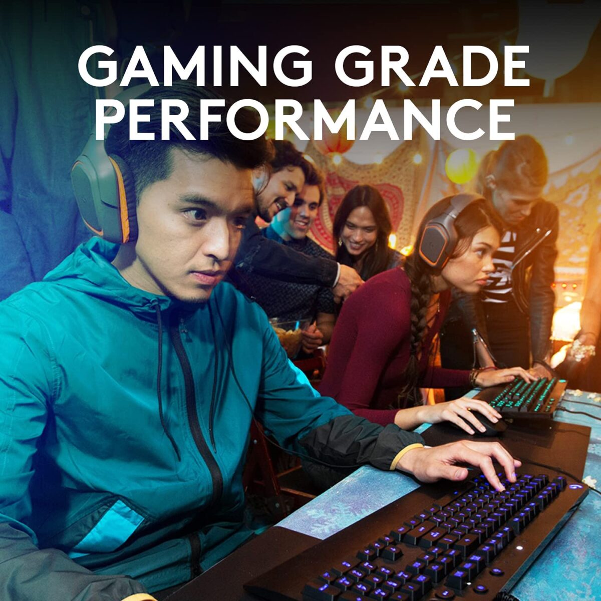 Logitech G G213 Prodigy USB Gaming Keyboard with LIGHTSYNC RGB Backlit Keys, Spill-Resistant, Customizable Keys, Dedicated Multi-Media Keys (Black) - Image 7