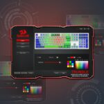 Redragon K668 RGB Gaming Keyboard, 104 Keys + Extra 4 Hotkeys Wired Mechanical Keyboard w/Sound Absorbing Foams, Upgraded Hot-swappable Socket, Mixed Color Keycaps, Red Switch - Image 3