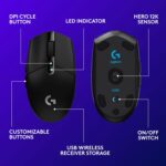 Logitech G305 Lightspeed Wireless Gaming Mouse - Black - Image 4