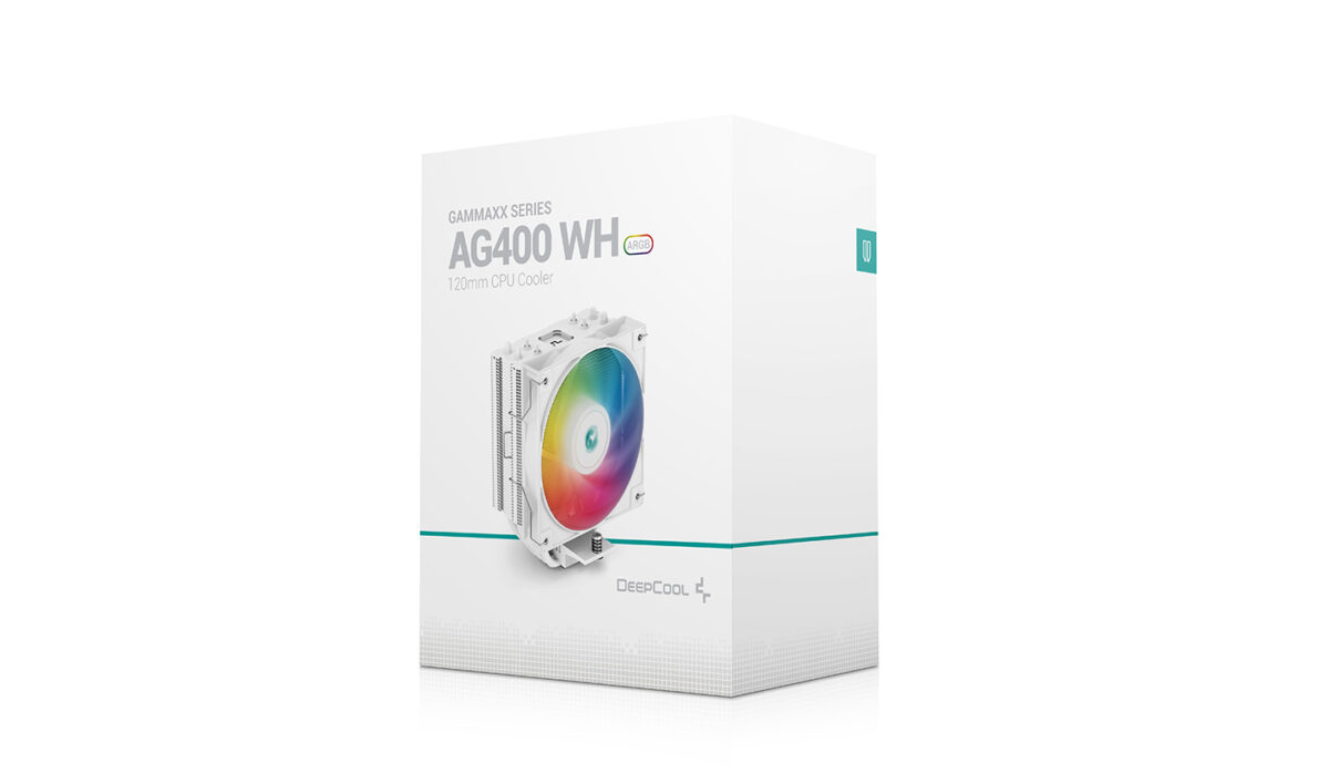 DeepCool AG400 WH ARGB Desktop Cooler