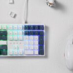 Redragon K668 RGB Gaming Keyboard, 104 Keys + Extra 4 Hotkeys Wired Mechanical Keyboard w/Sound Absorbing Foams, Upgraded Hot-swappable Socket, Mixed Color Keycaps, Red Switch - Image 2
