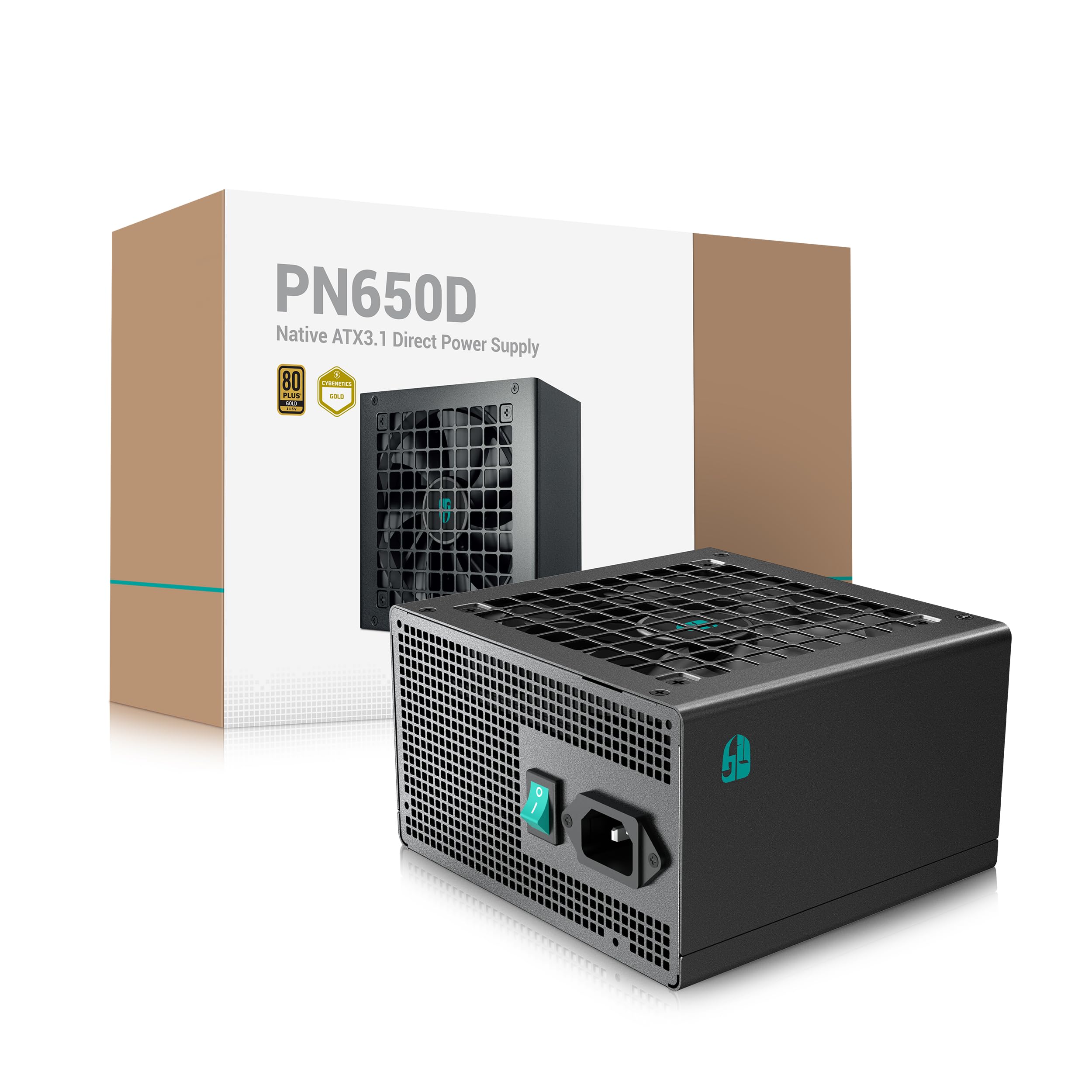 DeepCool PN650D Black Desktop SMPS DeepCool PN650D Black Desktop SMPS