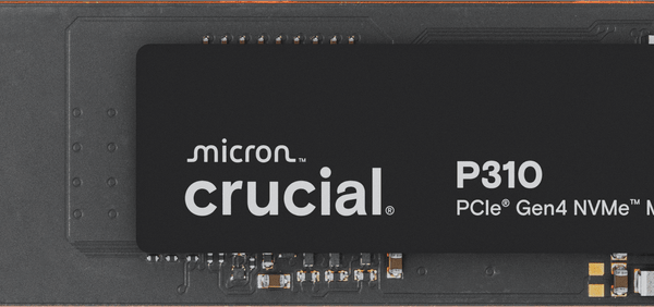 Crucial P310 1TB PCIe Gen4 NVMe 2280 SSD