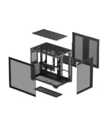 Deepcool CG530 Black ATX Mid Tower Cabinet - Image 3