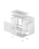 Deepcool CH160 White Mid Tower Cabinet - Image 3