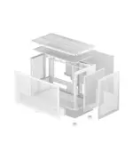 Deepcool CH260 White Mid Tower Cabinet - Image 2